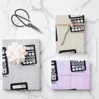 Calculator Accountant Heart