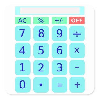 Calculator Sticker