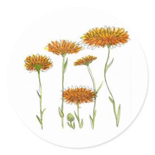 Calendular Classic Round Sticker