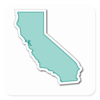 California Outline Sticker