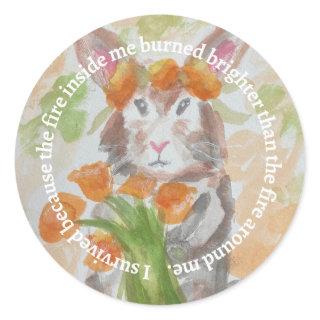 California Wildfire Relief Fundraiser Sticker
