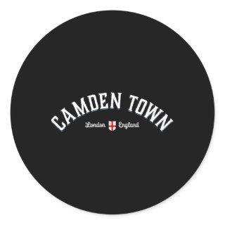 Camden Town London Uk England Classic Round Sticker