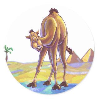 Camel Gifts & Accessories Classic Round Sticker