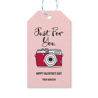 Camera Valentine Gift Tags . We Click Collection