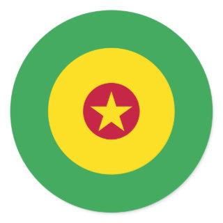 Cameroonian Mod Round Sticker