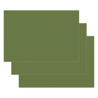 Camo green (solid color)  sheets