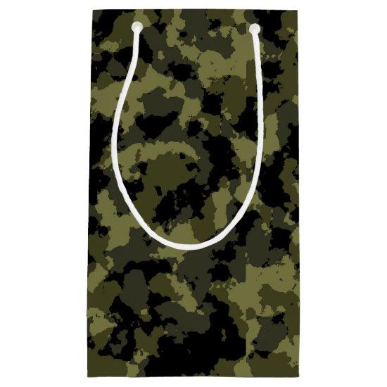 Camo Pattern Small Gift Bag