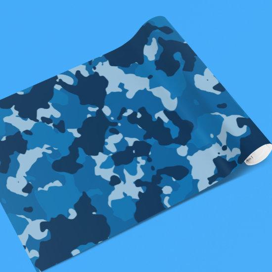 Camouflage Camo Blue Navy Military