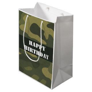 Camouflage Medium Gift Bag