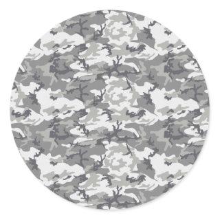 Camouflage Pattern, Military Pattern, Camo, Army Classic Round Sticker