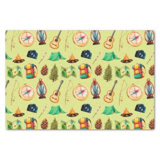 Camping Out Tissue Paper