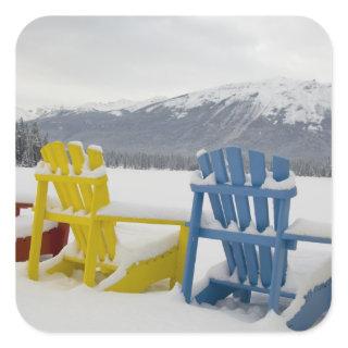 Canada, Alberta, Jasper, Jasper NP. Fairmont Square Sticker