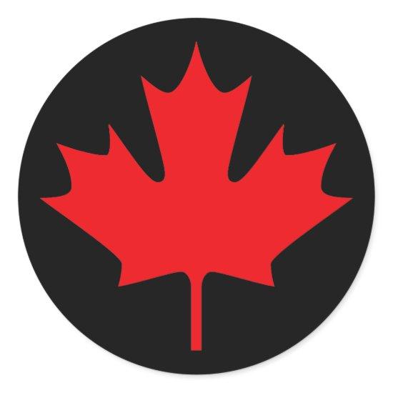Canada Classic Round Sticker