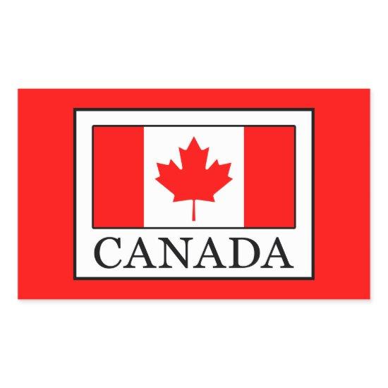 Canada Rectangular Sticker