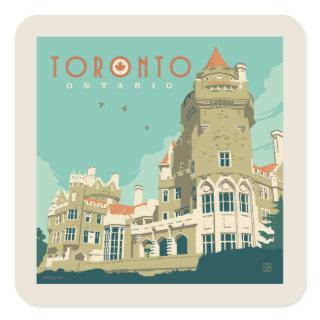 Canada | Toronto, Casa Loma Square Sticker