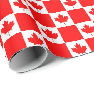 Canadian flag red maple leaf Canada Day party