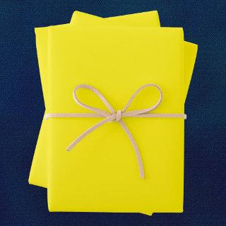 Canary Yellow Solid Color  Sheets