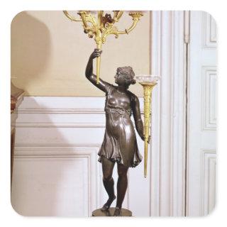 Candelabra Square Sticker
