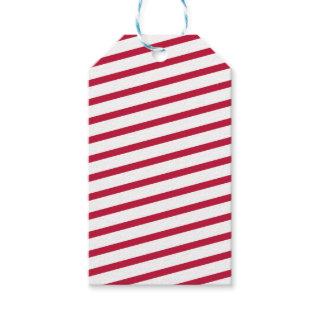 candy cane stripe gift tags