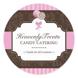 Candy Caterer Packaging Stickers