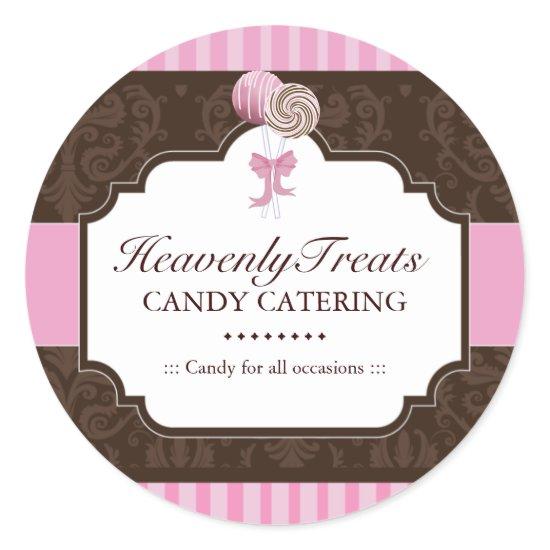 Candy Caterer Packaging Stickers