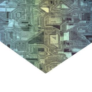 candy circuits - lemon lime : tissue paper