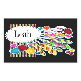 Candy Monogram Customize Label