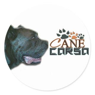 Cane Corso Stickers(P) Classic Round Sticker