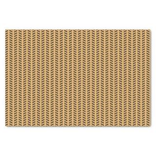 Cane wicker parquet tissue paper