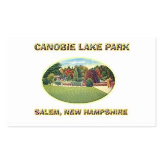 Canobie Lake Park Rectangular Sticker