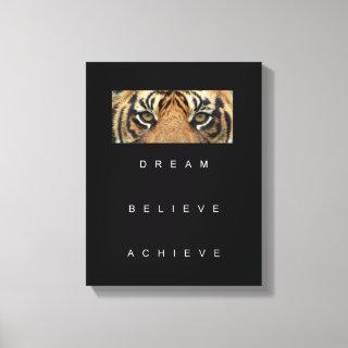 Canvas Print Success Goal Motivational Quote