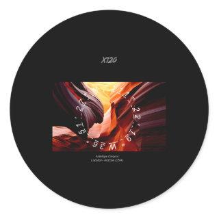 Canyon Antelope For And Classic Round Sticker