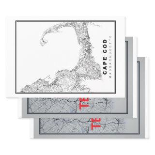 Cape Cod Map  Sheets