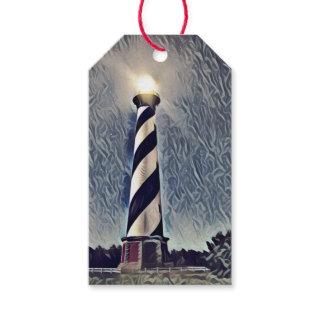 Cape Hatteras Lighthouse Outer Banks OBX NC Gift Tags