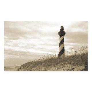 Cape Hatteras Lighthouse Rectangular Sticker