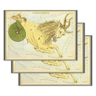 Capricorn Vintage Constellation, Urania's Mirror  Sheets