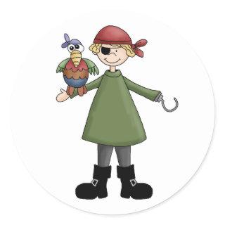 Captain Hook Classic Round Sticker