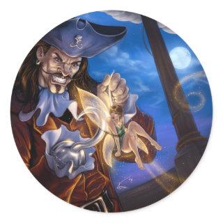 Captain James Classic Round Sticker