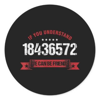 Car Mechanic If You Understand 18436572 Mechanical Classic Round Sticker