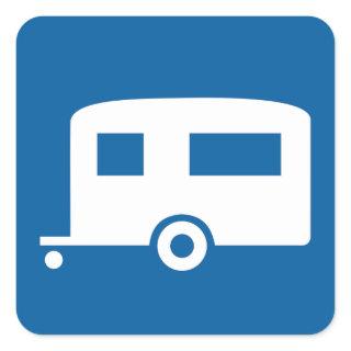 Caravan Road Sign Stickers