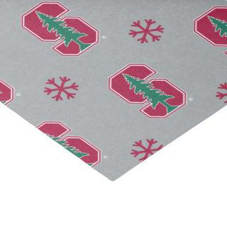 Cardinal Block "S" with Tree Tissue Paper