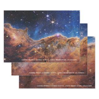 Carina Nebula Cosmic Cliffs James Webb Hi-Res  Sheets