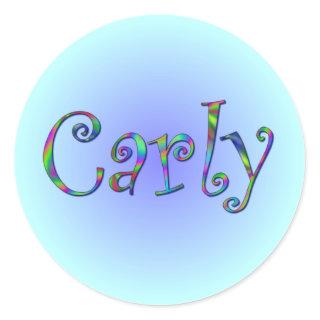 Carly Rainbow Sticker