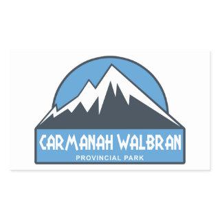 Carmanah Walbran Provincial Park Rectangular Sticker