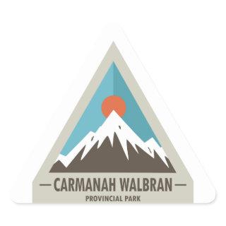 Carmanah Walbran Provincial Park Triangle Sticker