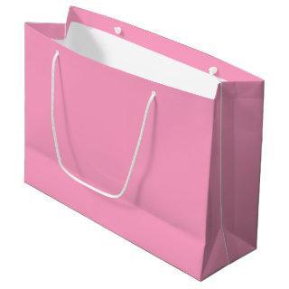 Carnation Flower Pink Large Gift Bag