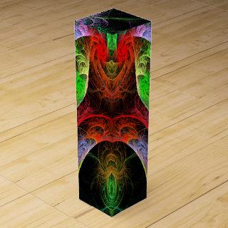 Carnaval Abstract Art Wine Box