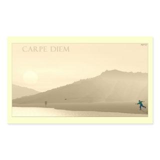 Carpe Diem Rectangular Sticker