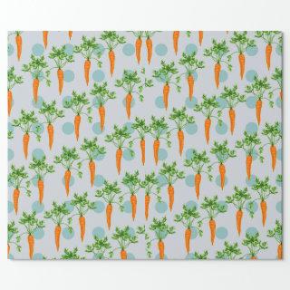 Carrot plant pattern carrots