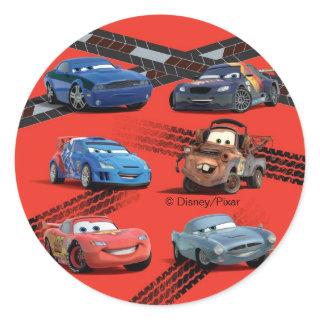 Cars Classic Round Sticker